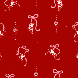 *PREORDER* Santa's Sleigh Bows High Waisted Bikini