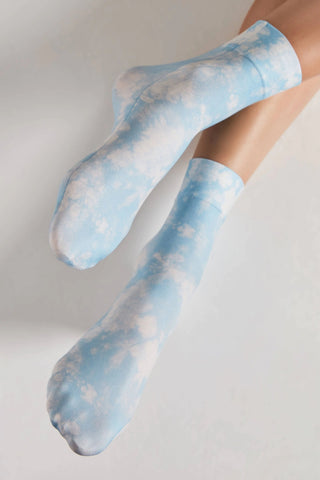 Socks Conte Fantasy 902 - Blue Mood - By Baano