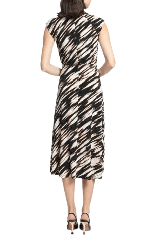 Maggy London Mock Neck Midi Sheath Dress - Glamourous Grace