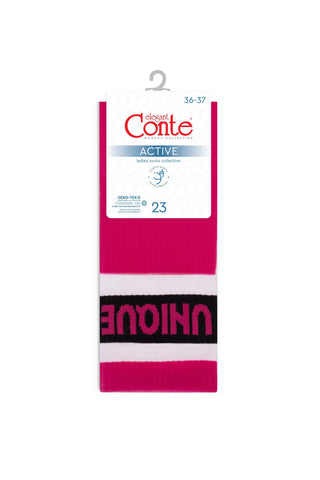 Conte Cotton Long Socks Active 156 - "Unique" - By Baano