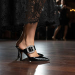 Georgina Evening Mule - Glamourous Grace