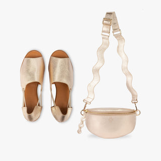 Peep Toe Shoe + Crossbody bag Bundle (15% off Bags)