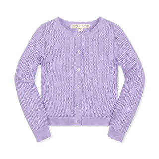 Organic Scallop Edge Cardigan - By Baano