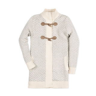 Organic Toggle Sweater with Zipper - By Baano