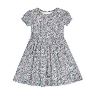 Organic Ruffle Edge Puff Sleeve Dress - Baby - By Baano