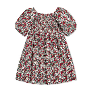 Smocked Bubble Sleeve Dress - Glamourous Grace