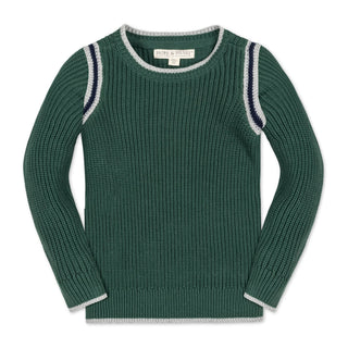 Organic Sporty Crew Neck Sweater Hope & Henry