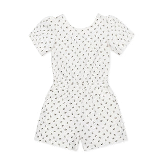 Organic Knit Flutter Romper - Baby - By Baano