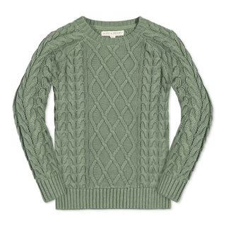 Organic Raglan Fisherman Sweater - Baby - By Baano