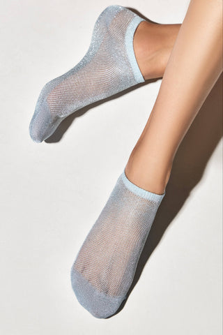 Ankle Socks Conte Active - 277 Viscose With Openwork Weaving - By Baano