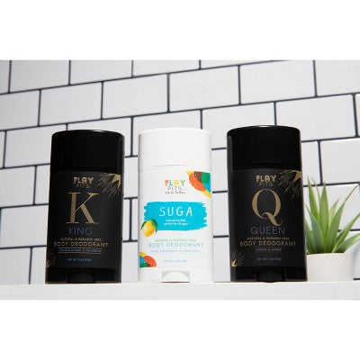 Play Pits Suga Kids' Natural Solid Deodorant 2.65oz - New
