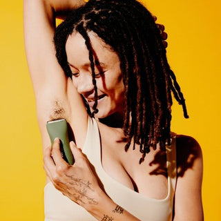 Meridian Trimmer Original Pubic &#38; Body Hair Trimmer for Men &#38; Women, Below-the-Belt Groomer, Ball Trimmer, Bikini Trimmer - Sage