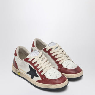 Ball Star White/red/black Sneaker - By Baano