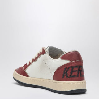 Ball Star White/red/black Sneaker - By Baano