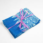 Gabriela Jaspe Blue Cocktail Napkins, Set of 4