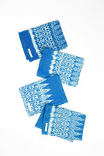 Gabriela Jaspe Blue Cocktail Napkins, Set of 4