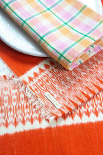 Gabriela Jaspe Placemats - Orange