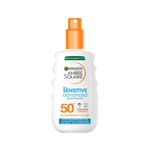 Garnier Ambre Solaire SPF 50+ Sensitive Advanced Sun Spray  150 ml / 5 fl oz