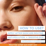 Garnier Ambre Solaire Super UV  Hyaluronic Acid Anti-Dryness Face Cream Spf50 40ml 3 Pack