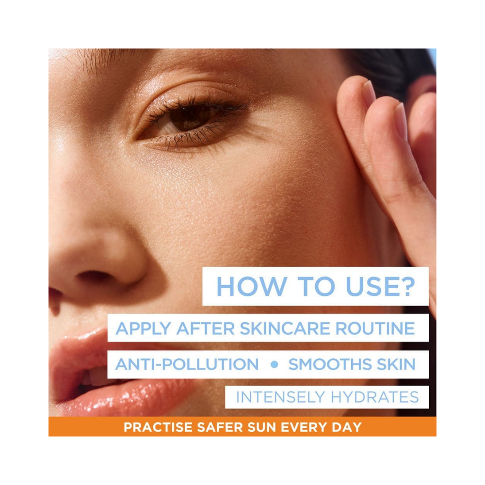 Garnier Ambre Solaire Super UV  Hyaluronic Acid Anti-Dryness Face Cream Spf50 40ml