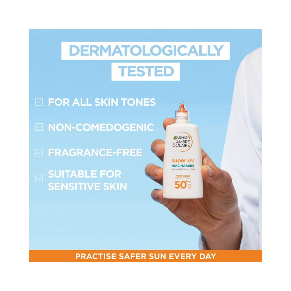 Garnier Ambre Solaire Super UV Niacinamide Facial SPF50+ Cream 40ml
