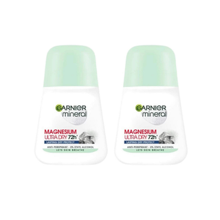 Garnier Mineral Magnesium Ultra Dry 72h Lasting Roll-On 50 ml /1.7 fl oz 2 Pack