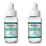Garnier Skin Active Hyaluronic Aloe Replumping Face Serum 30 ml 2 Pack