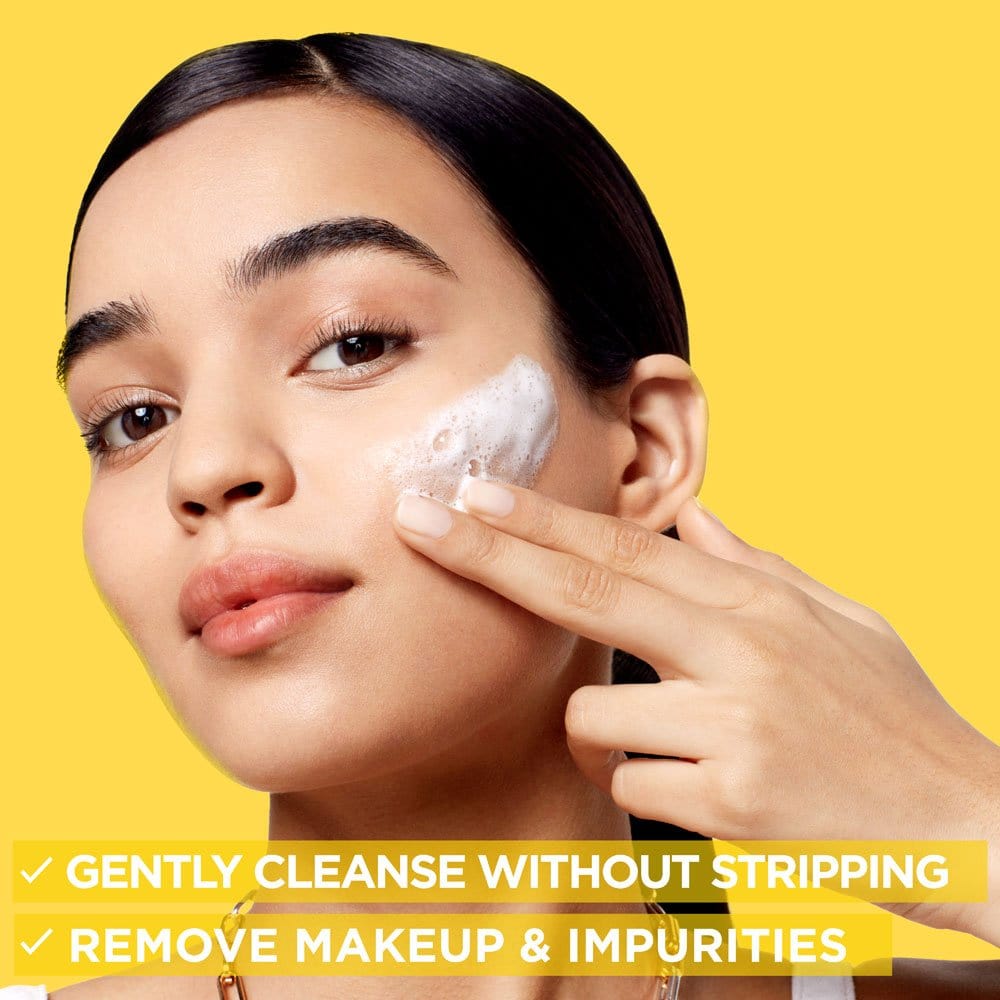 Garnier Skin Active Vitamin C Brightening Cream Cleanser 250 ml 3 Pack