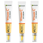 Garnier Skin Active Vitamin C Brightening Eye Cream 15 ml 3 Pack
