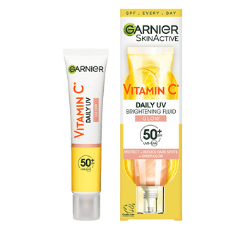 Garnier Skin Active Vitamin C Daily UV Brightening Fluid Sheer Glow, SPF50+ 40 ml