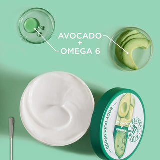 Garnier Superfood Avocado & Omega 6 Superfood Nourishing Body Cream 380ml 3 Pack