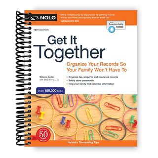 Get It Together: Organize Your Records So Your Family Won't Have To (Spiral Bound) - By Baano
