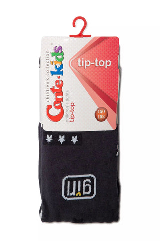 Conte-Kids Cotton Tights - Tip-Top 443 - By Baano