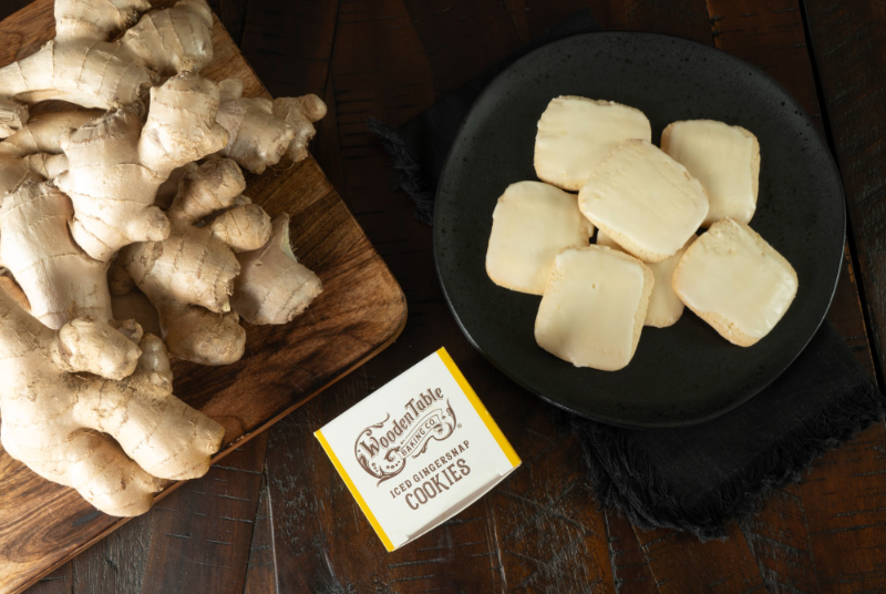 Ginger Meringue Tea Cookies