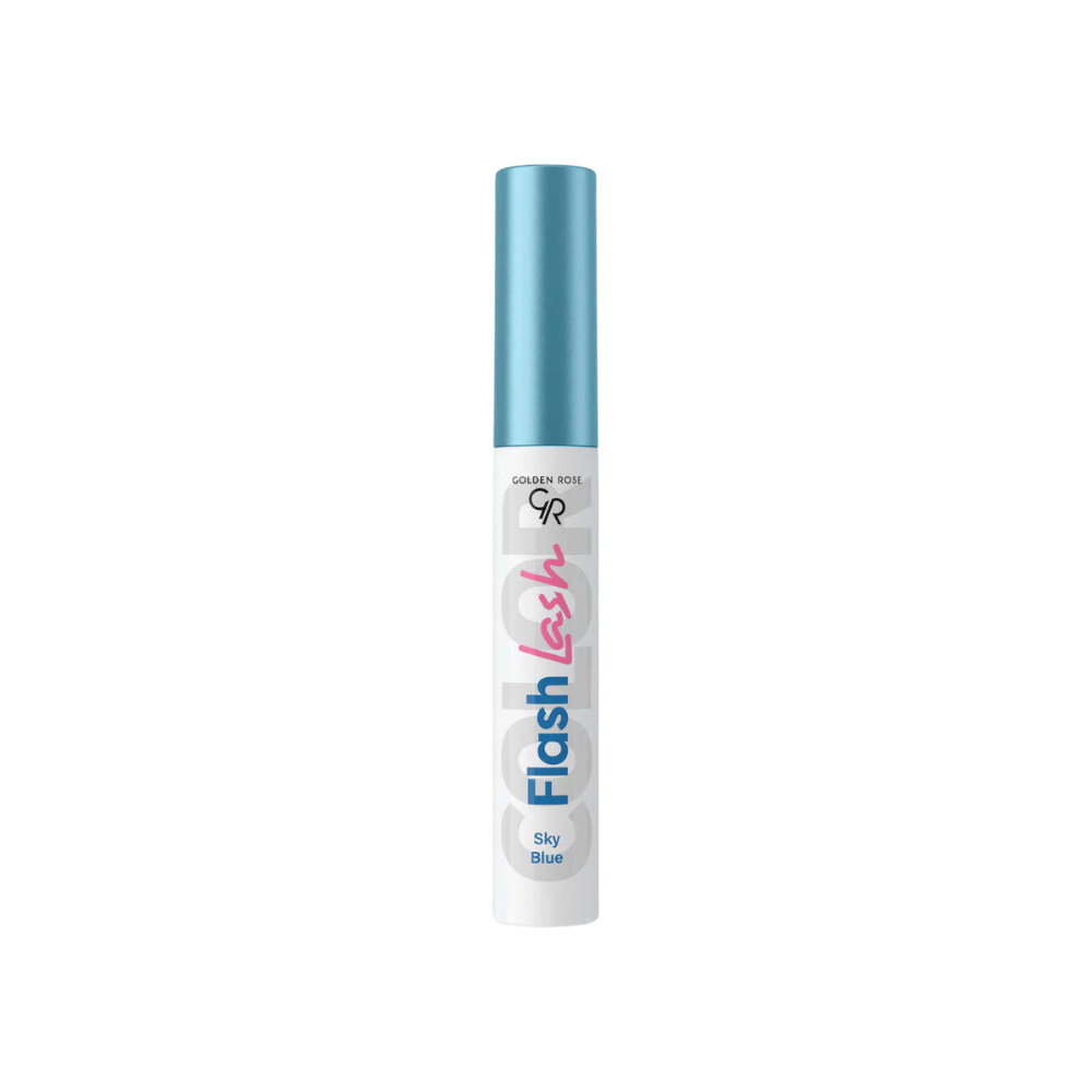 Golden Rose Flash Lash Colered Mascara 9ml - 03 Sky Blue - By Baano