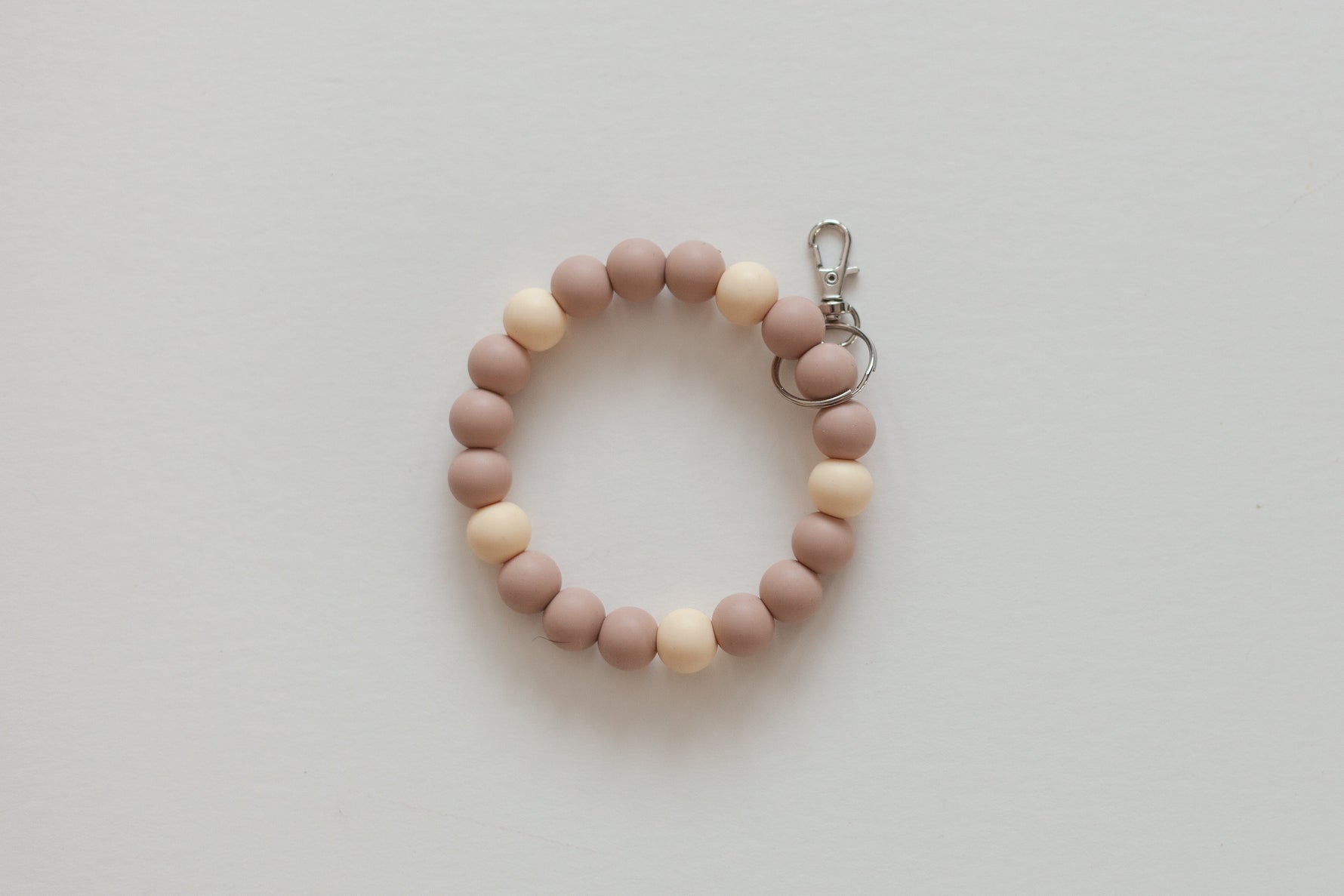 Tan Succulent Wristlet