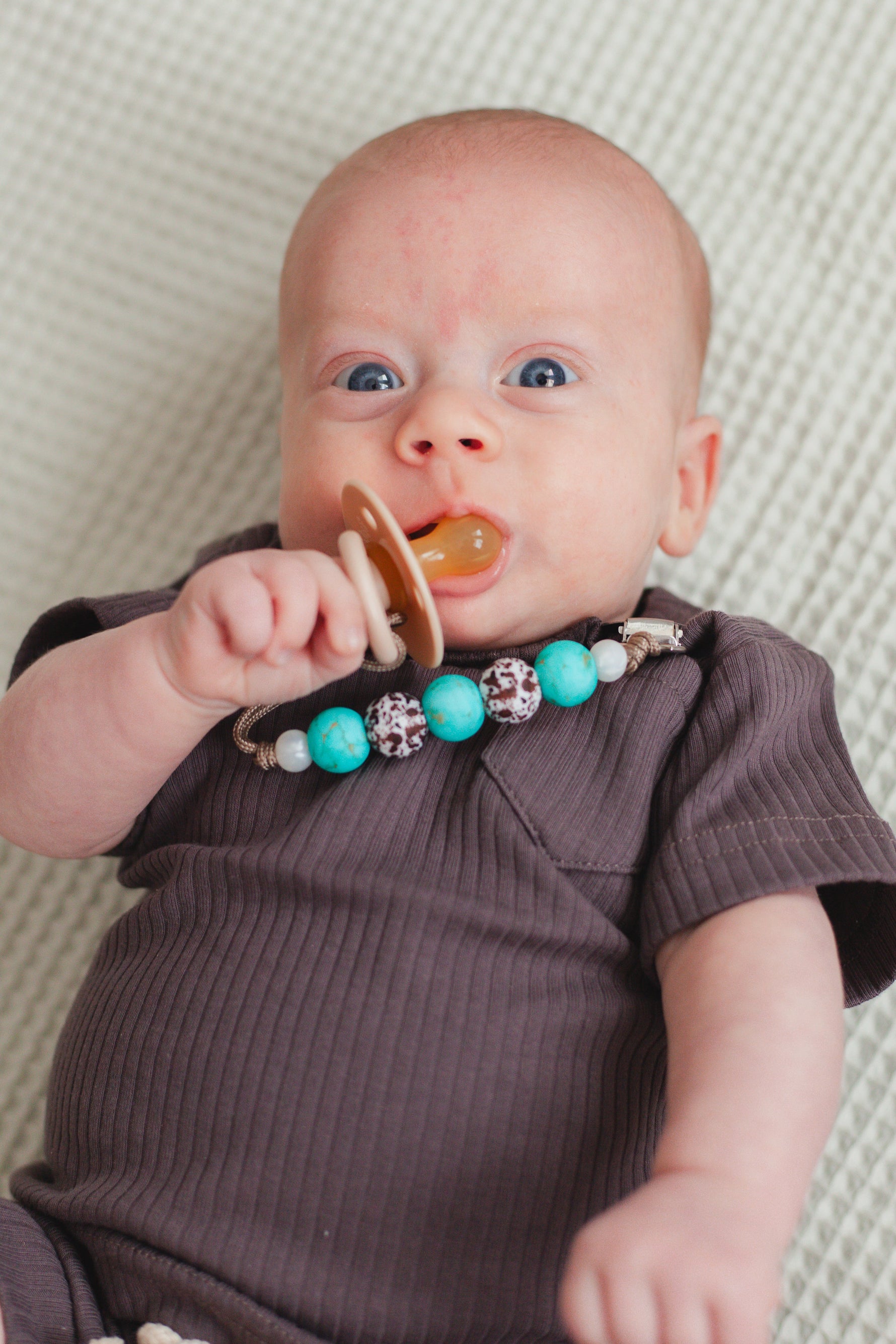 Pacifier Clip // Western