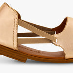 Golden Nectar Peep Toes