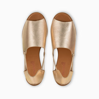 Golden Nectar Peep Toes