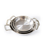 3- Piece Fry Pan Set With Short Handles - By Baano