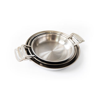 3- Piece Fry Pan Set With Short Handles - By Baano