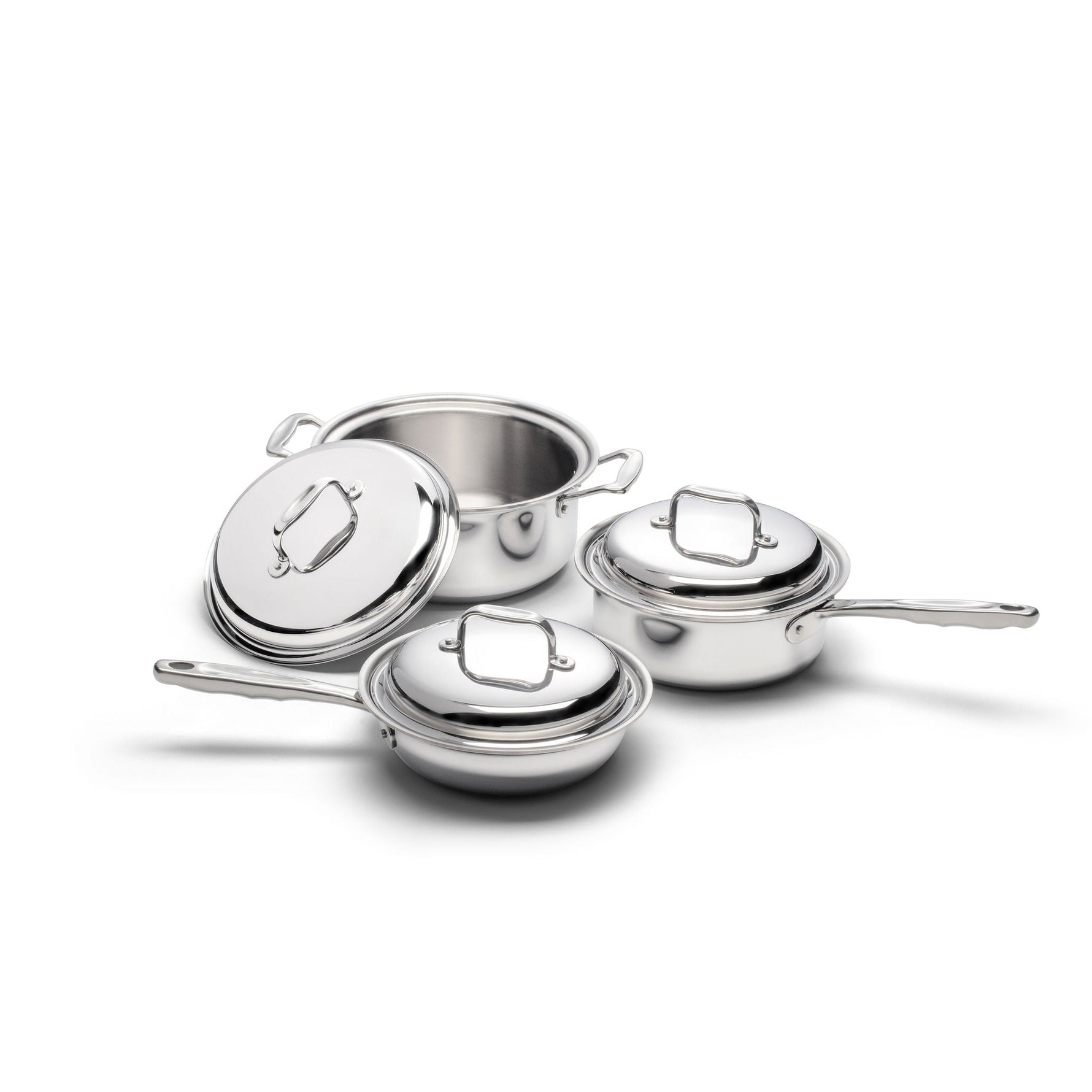 6 Piece Stainless Steel Cookware Set - By Baano
