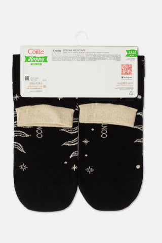 Socks Cotton Conte Happy 355 - Sun - By Baano
