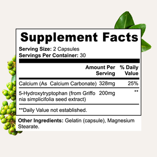 HAPPY: 5-HTP Supplement for Sleep Support