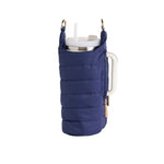 HydroBag® HANDLE™- Island Navy Matte with Pink and Navy Strap