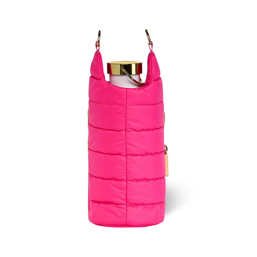Bright Pink HydroBag® with Pink and Cream Patterned Strap