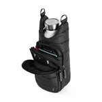Black Matte HydroBag® with Silver Strap
