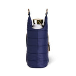 Navy HydroBag with Mahjong Embroidery and Navy, Green, White Strap