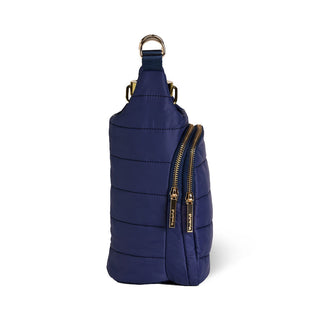 Navy Blue Matte HydroBag® with Navy/Gold Strap