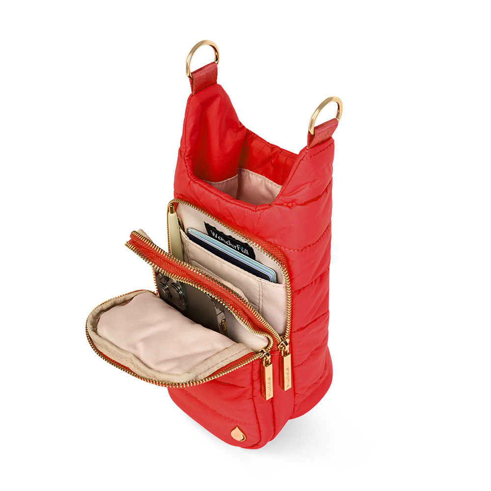 Poppy Red HydroBag® with Solid Strap